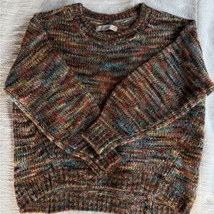 LOFT Earthy Toned Knit Sweater | NWOT